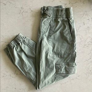 Girls Green Cargo Pants NWOT